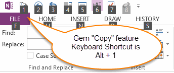 QAT Keyboard Shortcut is: Alt + Number