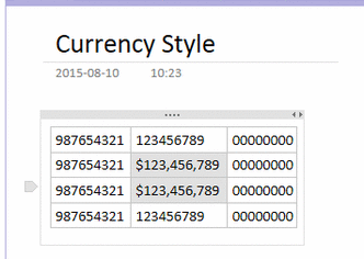 Currency Cells