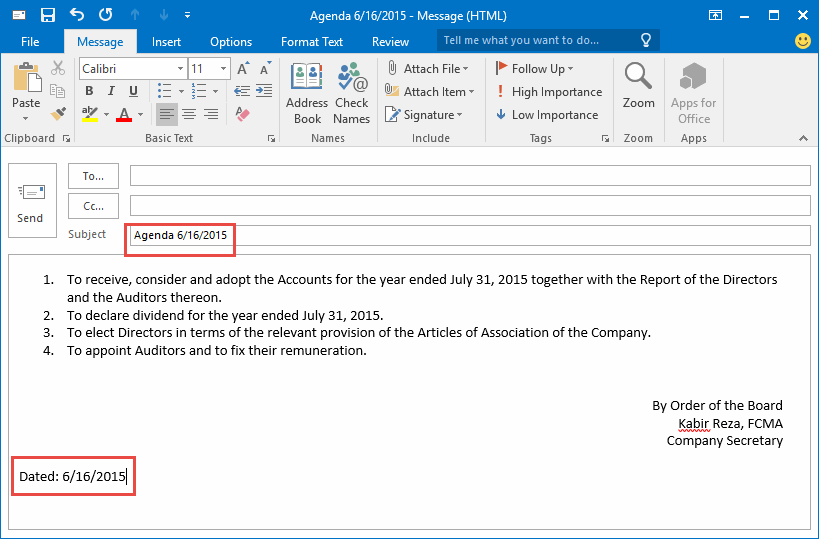 how to add email to outlook group