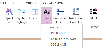 onenote for mac disable auto capitalization