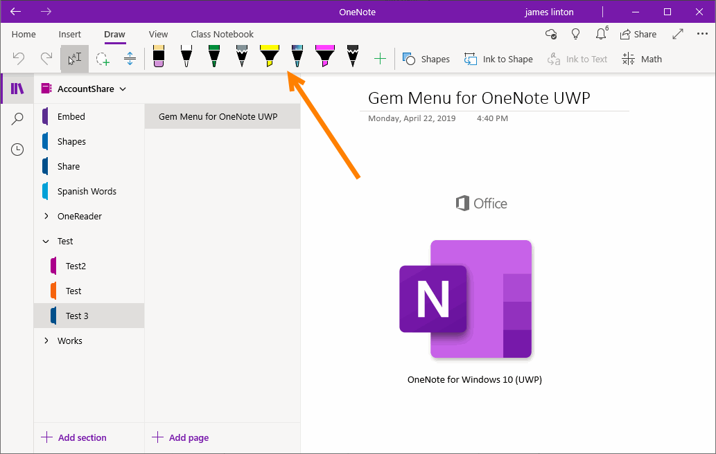 microsoft onenote desktop