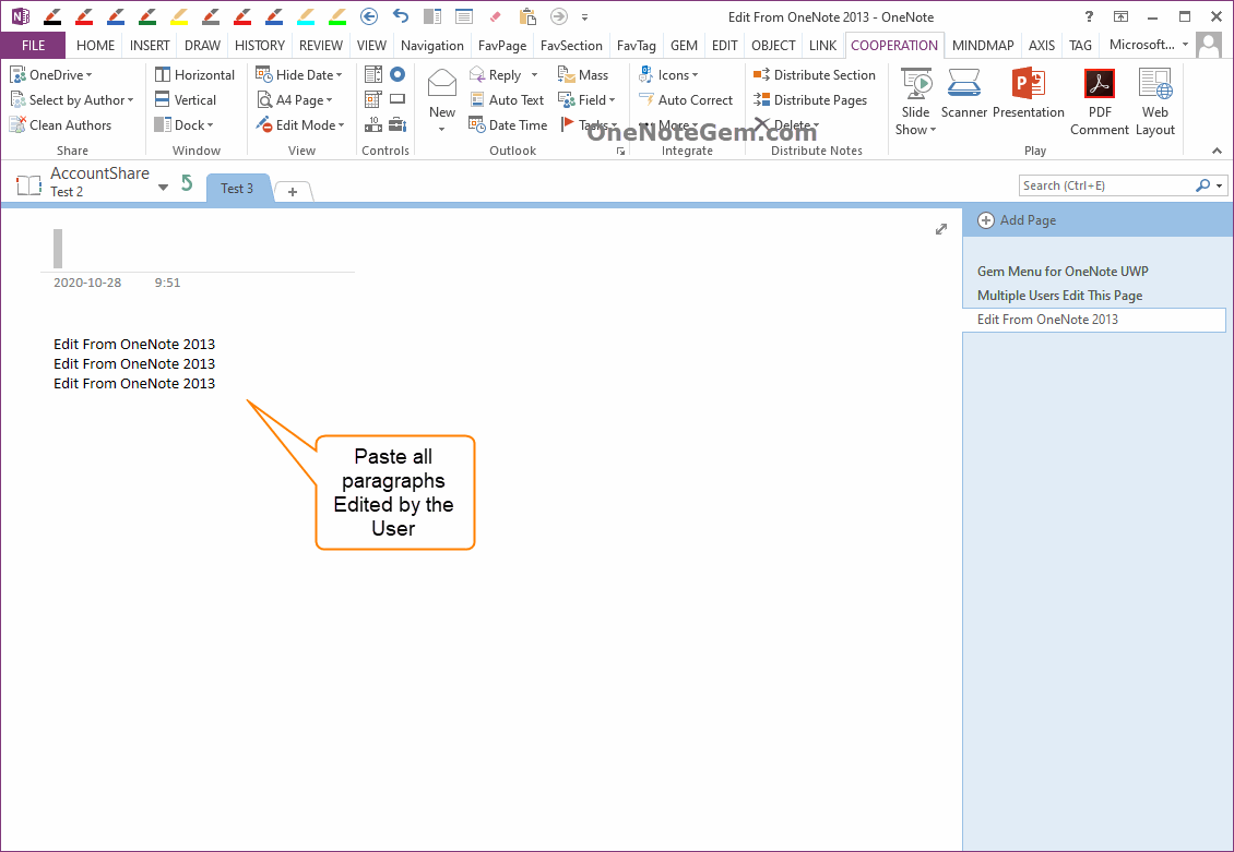 Extract Content that a User has Edited