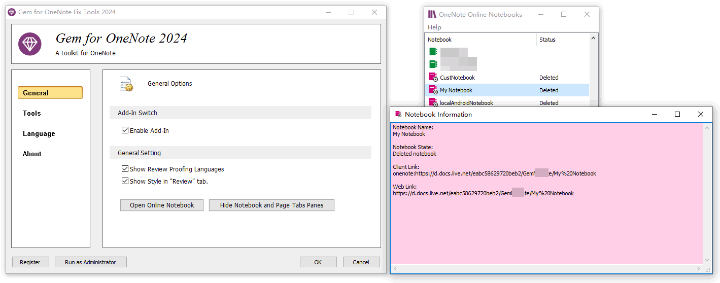 Confirm which Notebooks have been Deleted
