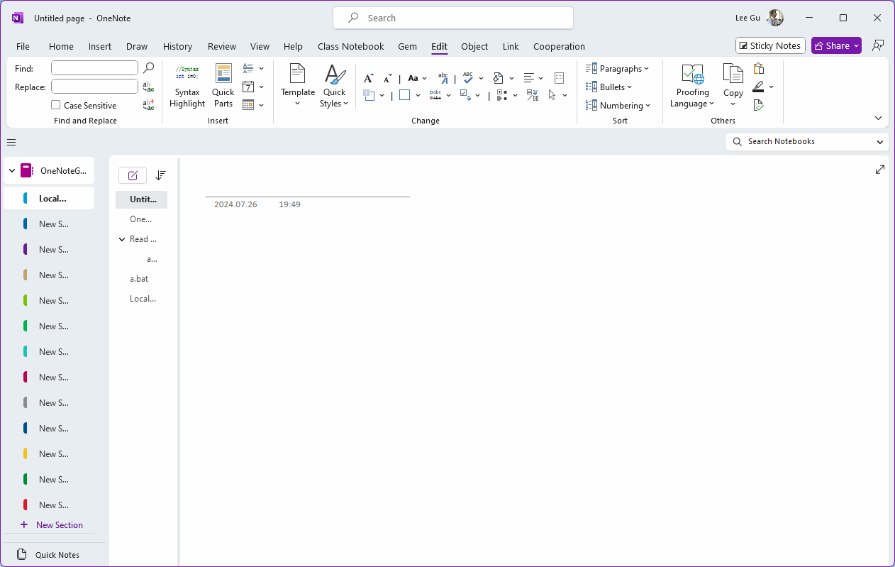 Instead of Narrowing the Notebook and Page Tabs Panes