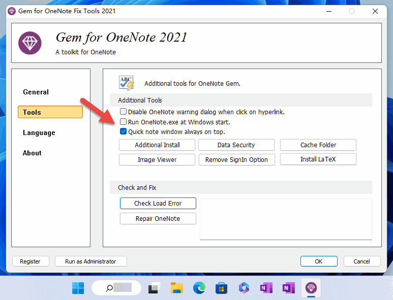 Always Show Quick Note Window on the Top