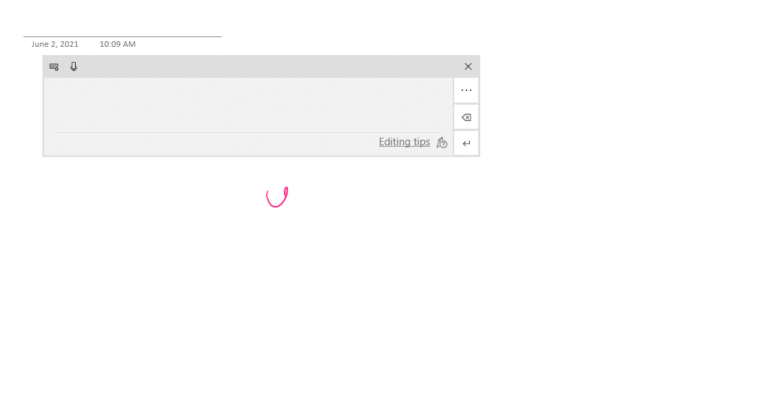 the tablet PC input panel (virtual keyboard) has started popping up all the time.