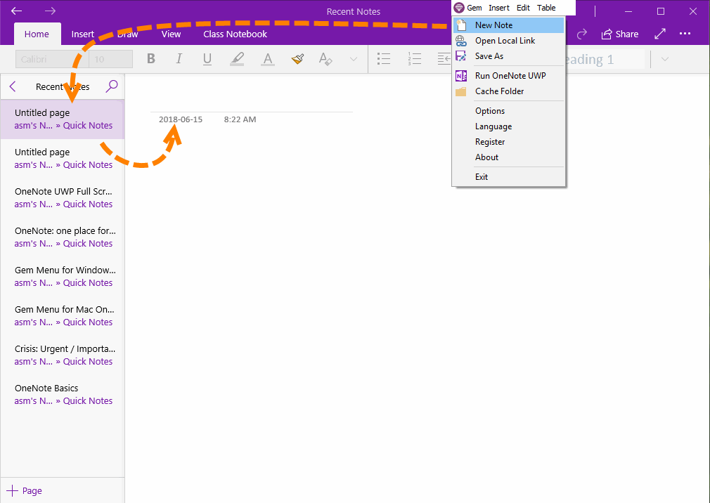 Create Page with Customize Date