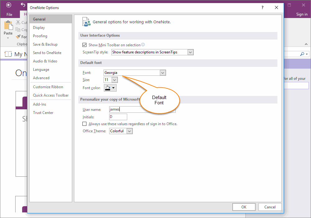 install onenote add ins