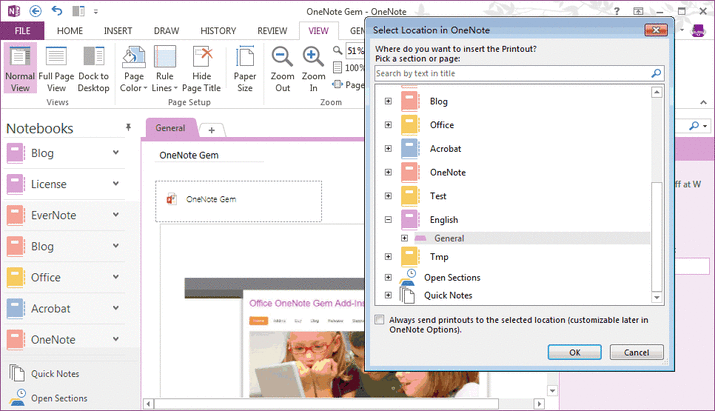 how to use onenote as a planner