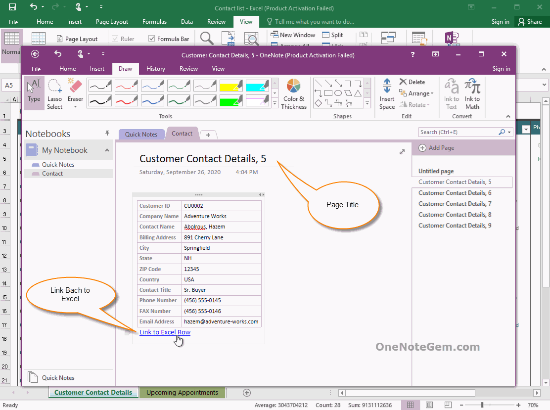 Onenote Onenote